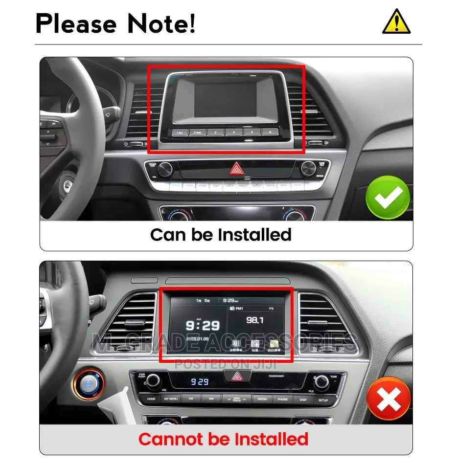 2017 - 19 Sonata Android Radio (Carplay / Android Auto)