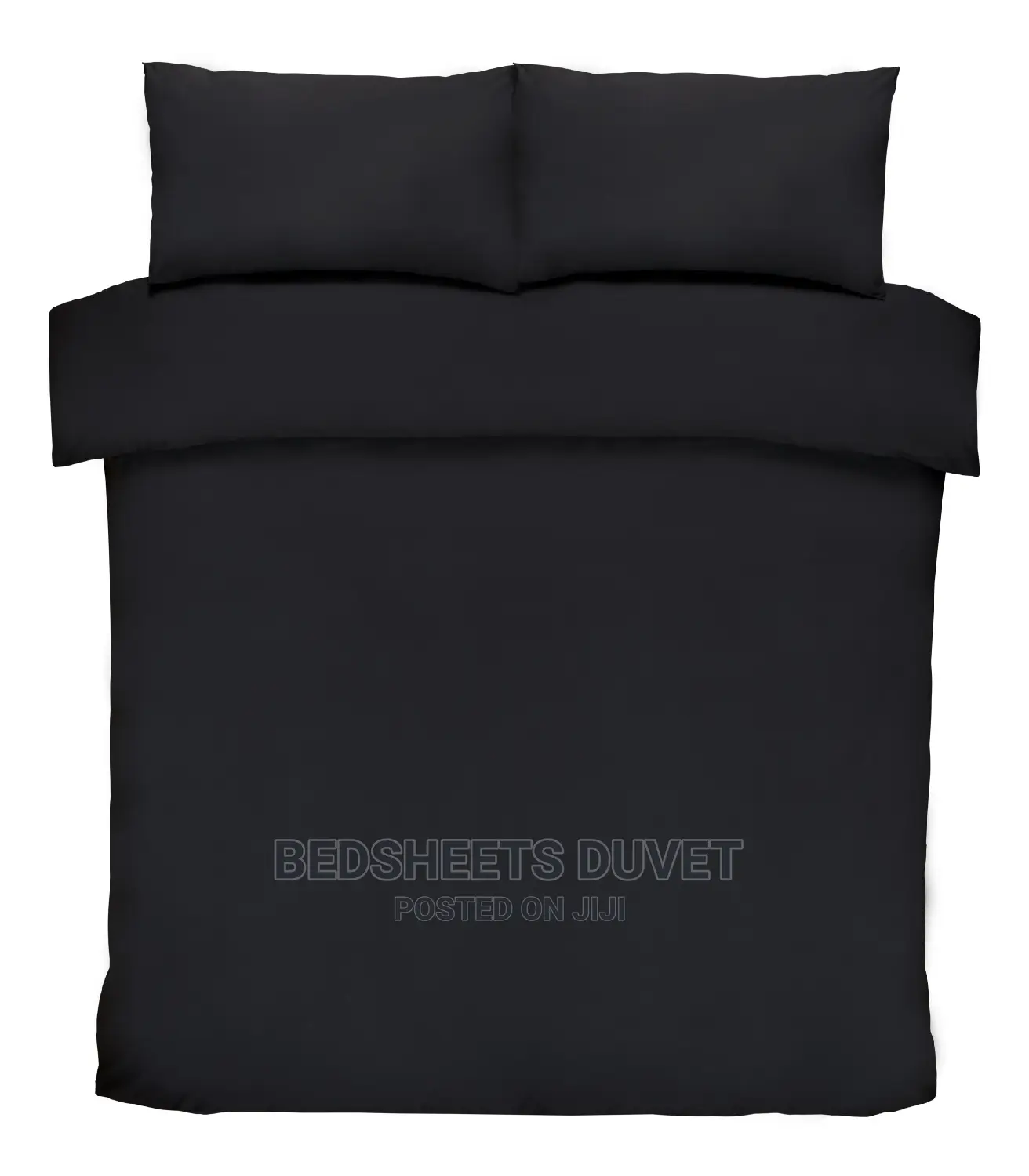 Plain Black Duvet