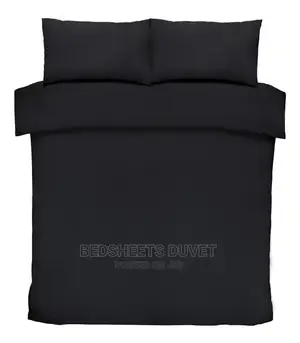 Plain Black Duvet