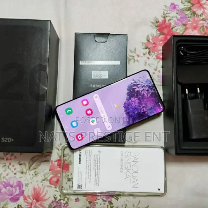 New Samsung Galaxy S20+ 5G 128 GB Black