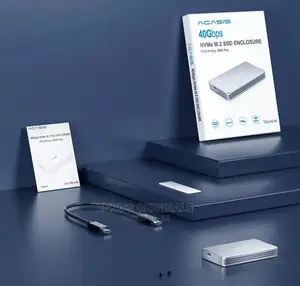 Thunderbolt 3 4 NVME SSD Enclosure or Case Ultra Speed