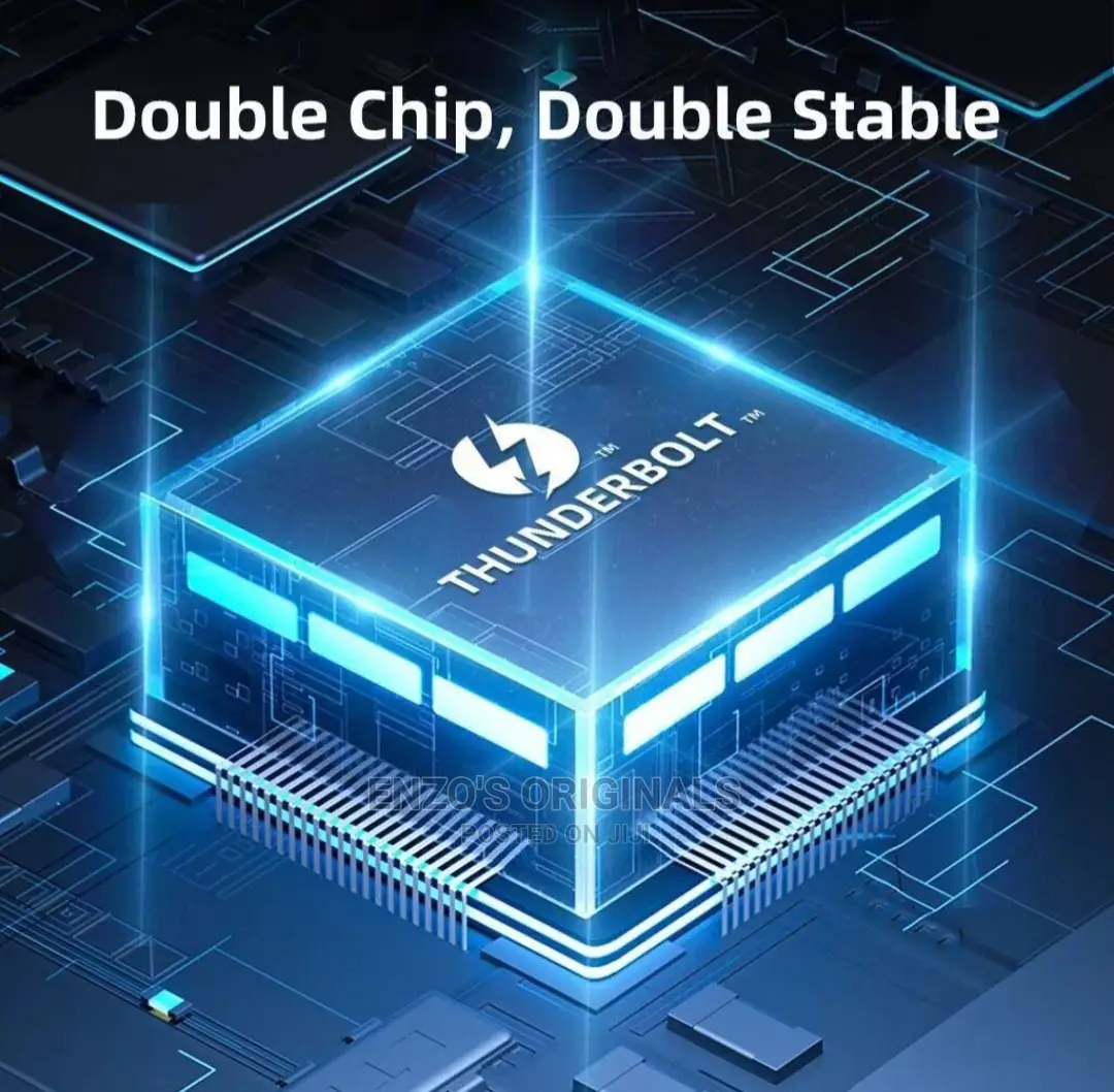 Thunderbolt 3 4 NVME SSD Enclosure or Case Ultra Speed
