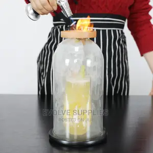 Open Top Cocktail Smoking Cloche