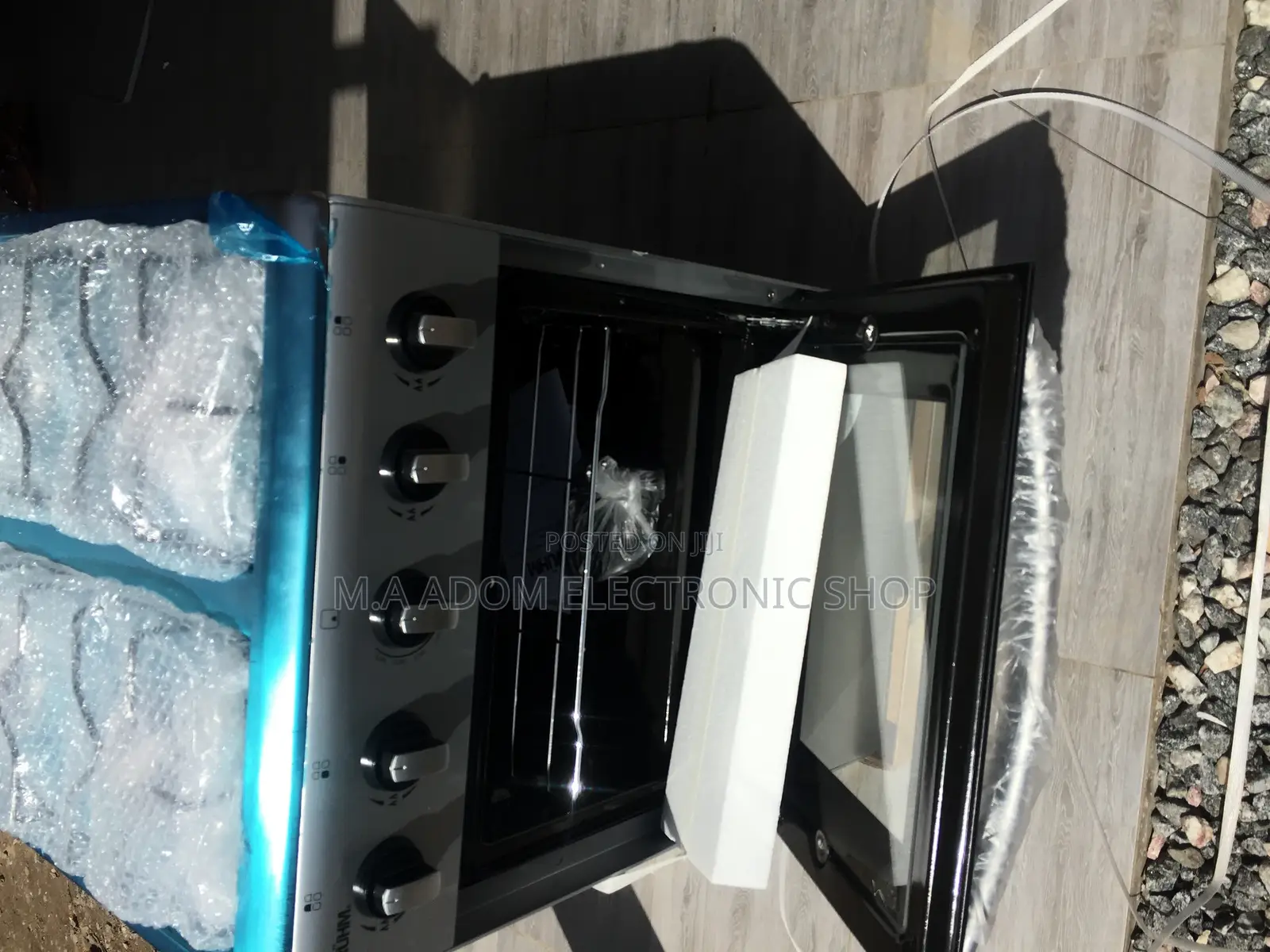 Snip Out Bruhm 4 Burner Gas Cooker Withoven Grill (BGC-5540)