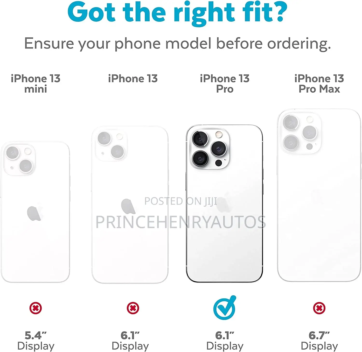 Speck Crystal Clear iPhone 13 Pro Case