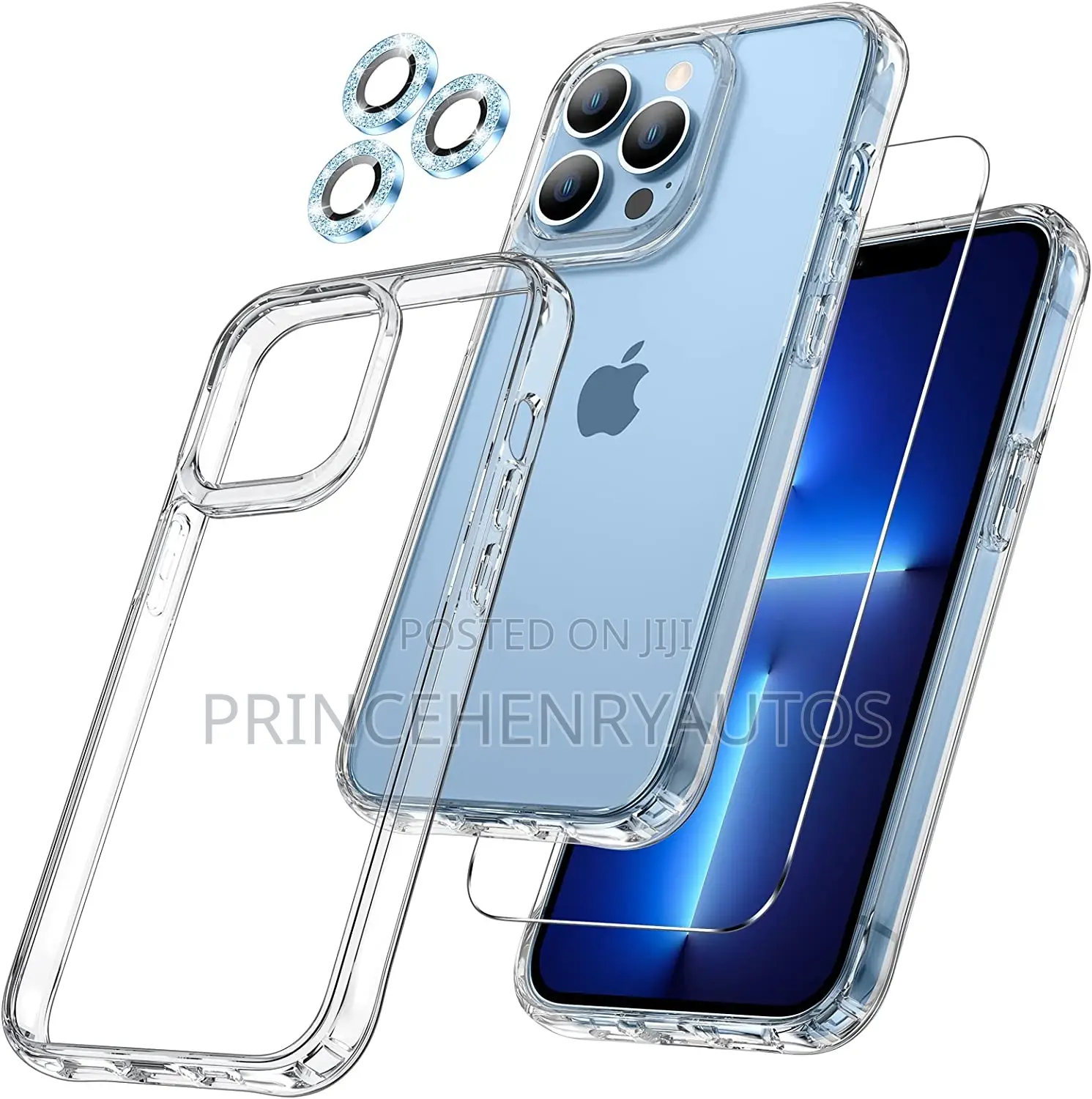 Maxdara 3 in 1 Bundle Accessories for iPhone 13 Pro