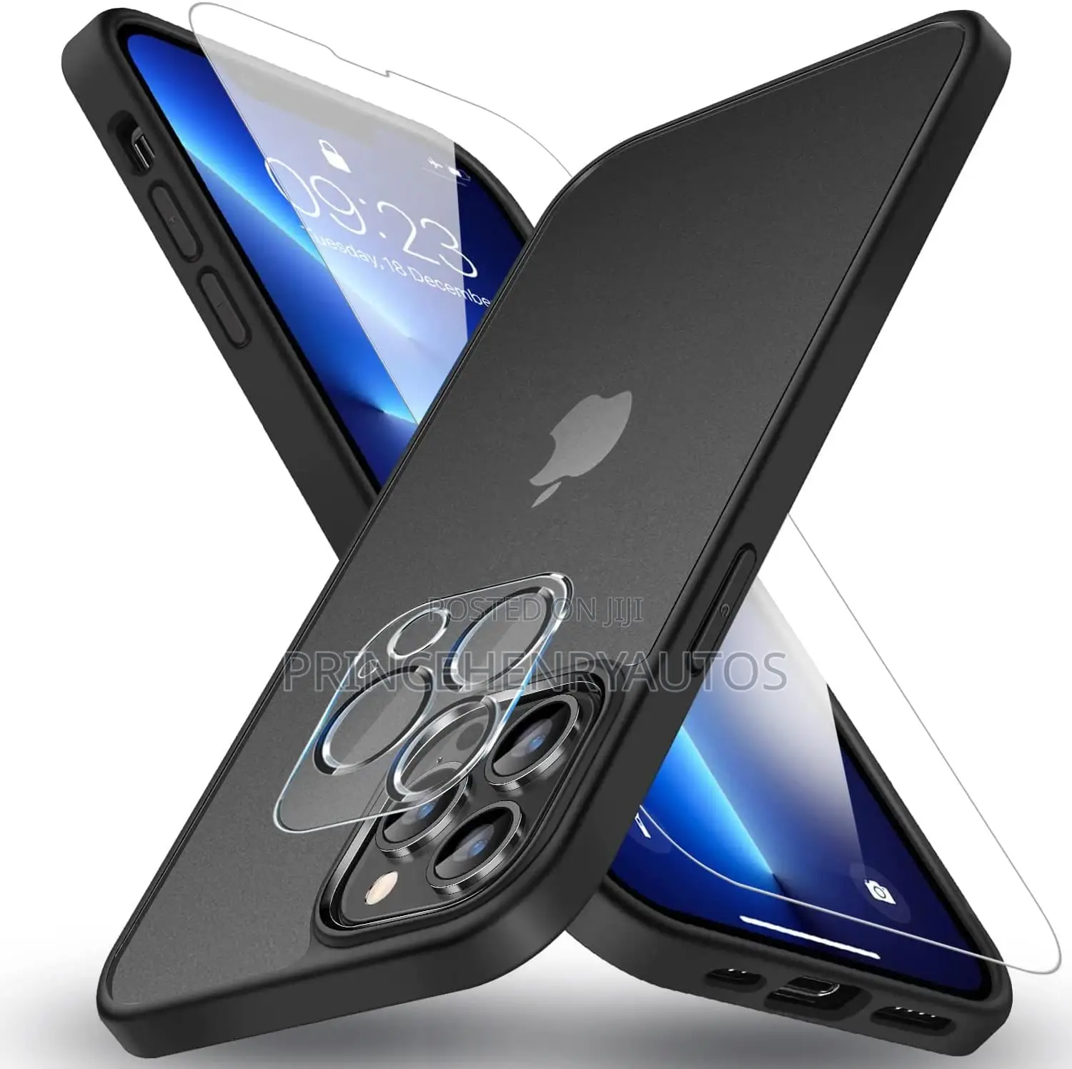 Kanosan 3in1 Bundle Accessories for iPhone 13 Pro Max.