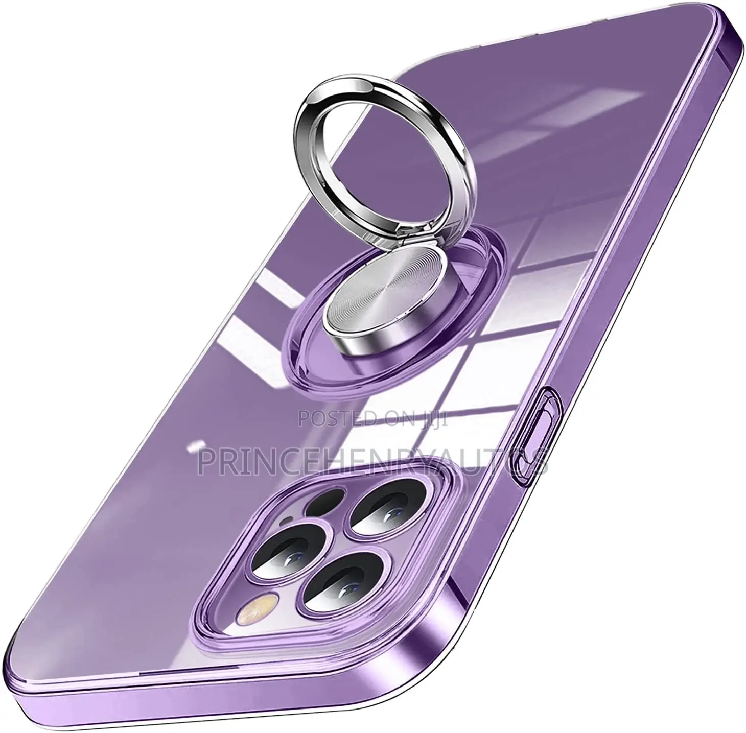 ZHIYIWU Shockproof+ Magnetic Ring Holder for iPhone 14 Pro