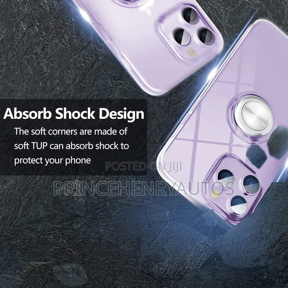ZHIYIWU Shockproof+ Magnetic Ring Holder for iPhone 14 Pro