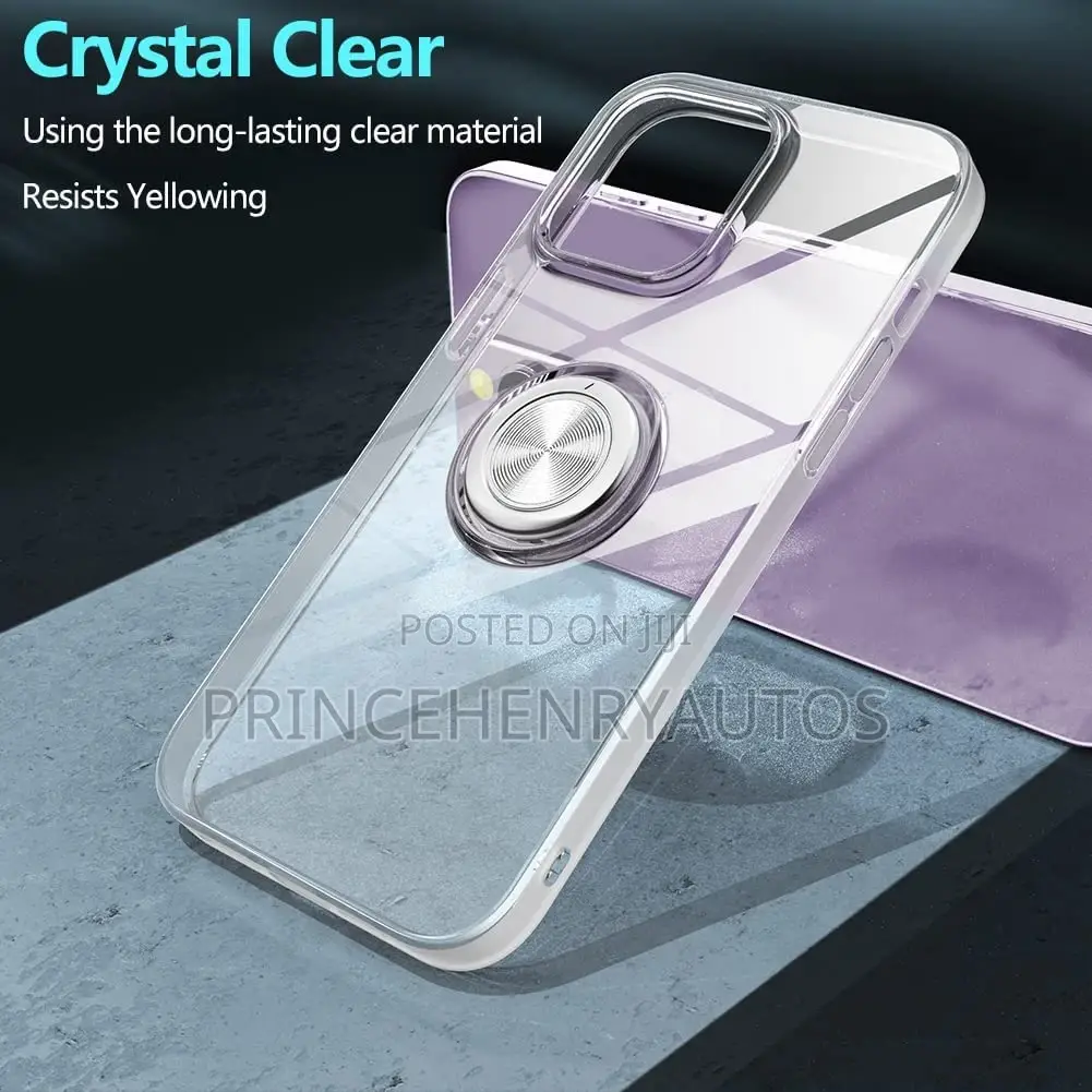 ZHIYIWU Shockproof+ Magnetic Ring Holder for iPhone 14 Pro