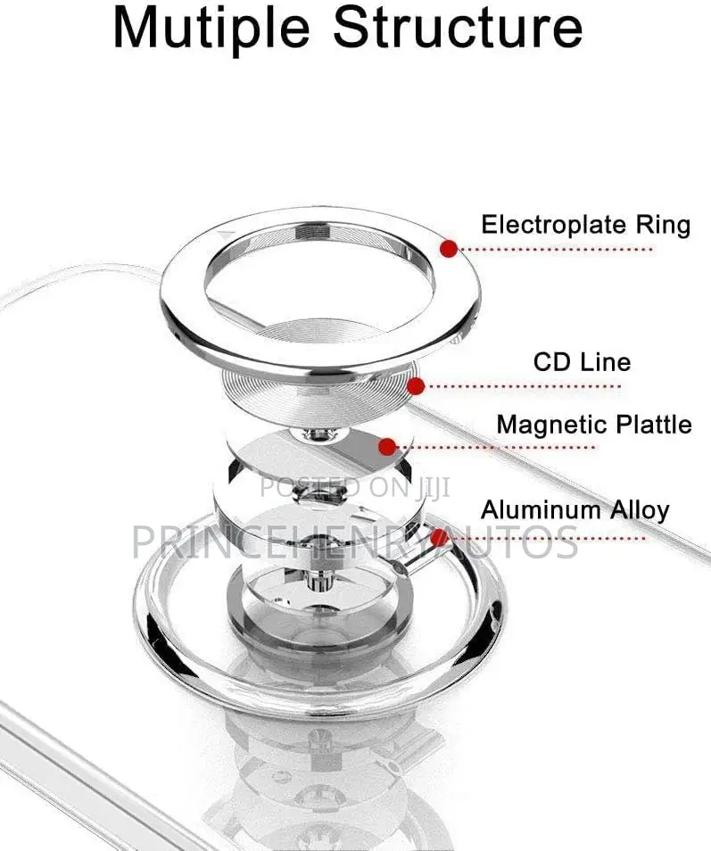 ZHIYIWU Shockproof+ Magnetic Ring Holder for iPhone 14 Pro