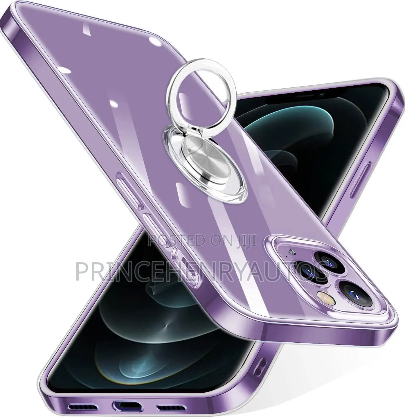 ZHIYIWU Shockproof+ Magnetic Ring Holder for iPhone 14 Pro