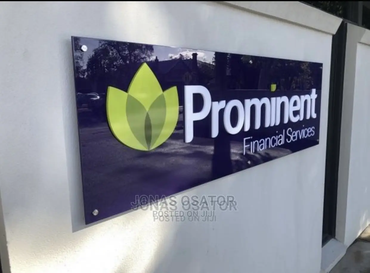 3d and 2d Signages