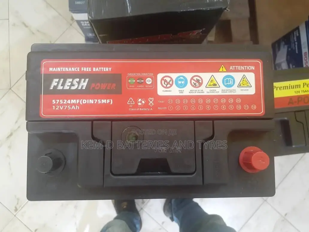 15 Plates Flesh Power - 75ah