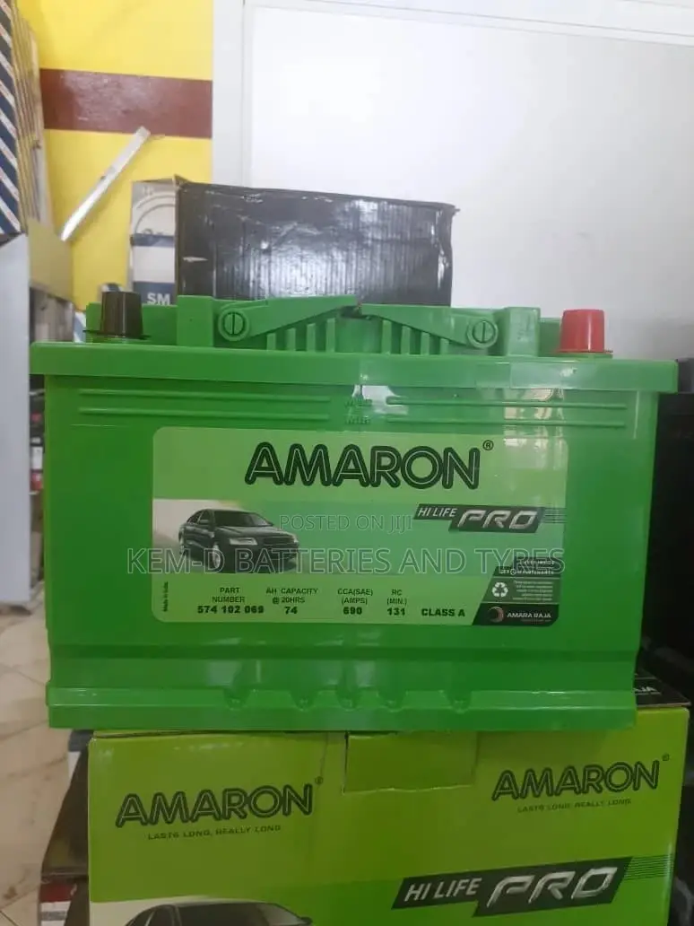 Amaron Batteries From India- 74ah 12v 15plate Free Delivery