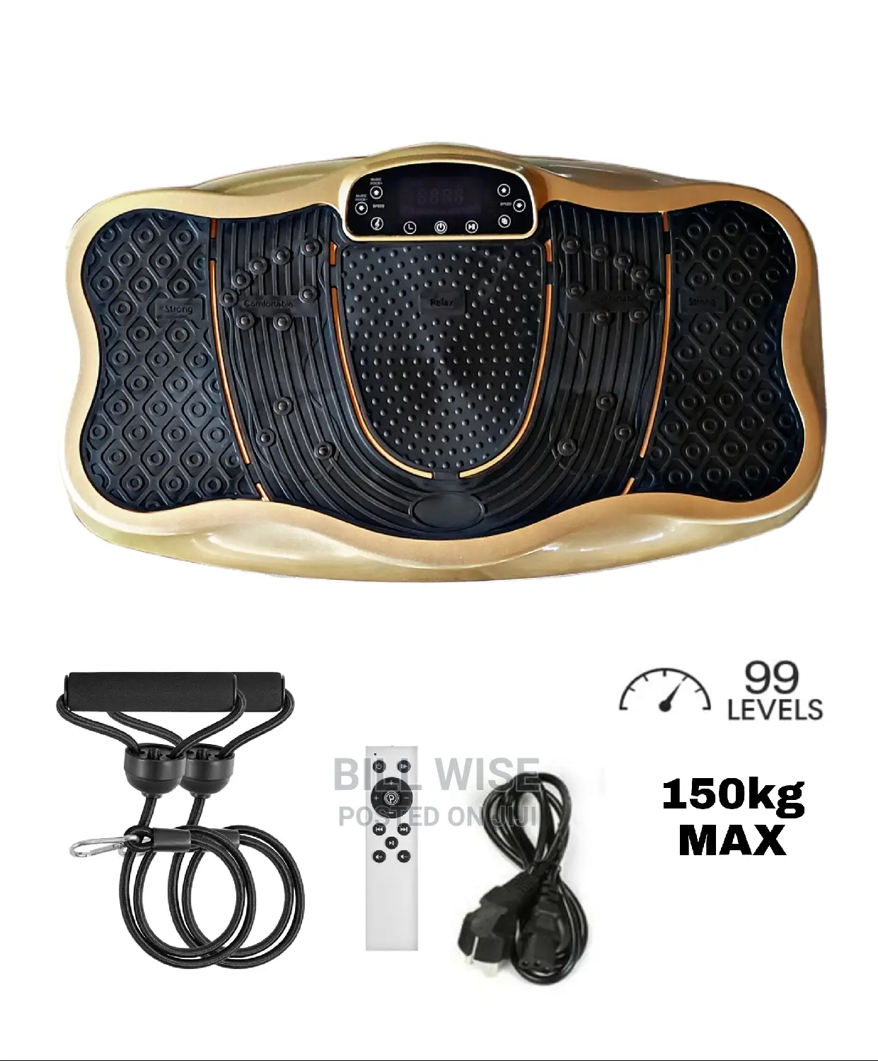 Body Fitness Vibration Plate Crazy Massager