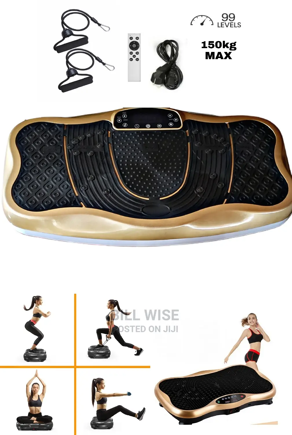 Body Fitness Vibration Plate Crazy Massager