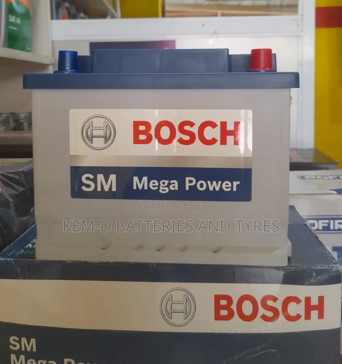13 Plates Bosch 55ah - Original Bosch Batteries Dealer
