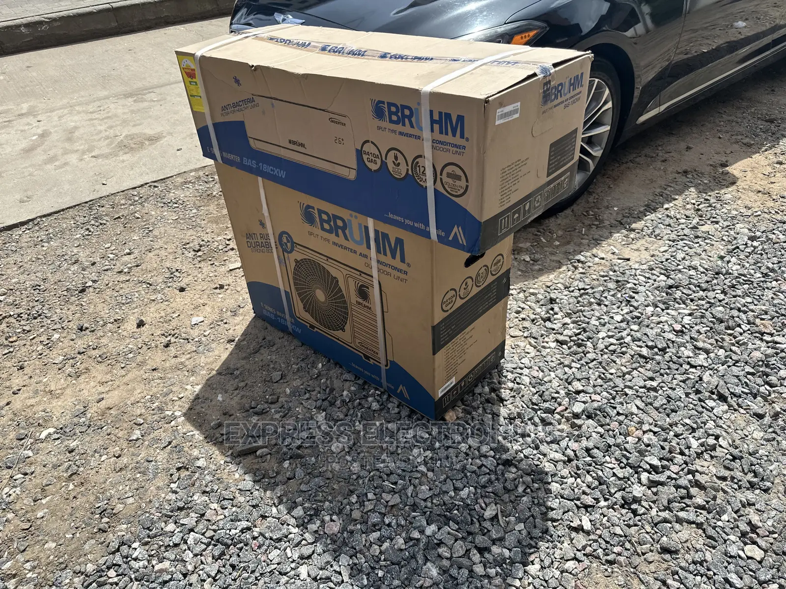 Bruhm 2.0hp Split R410 Gas Futher and Wide Angle Cooling