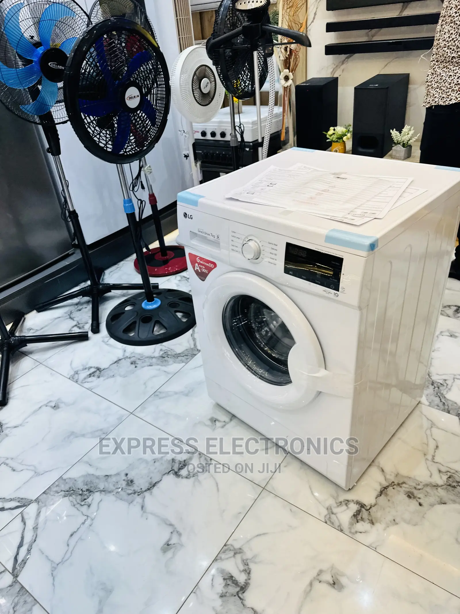 Authentic New White Washing Machine LG 7kg Front Load