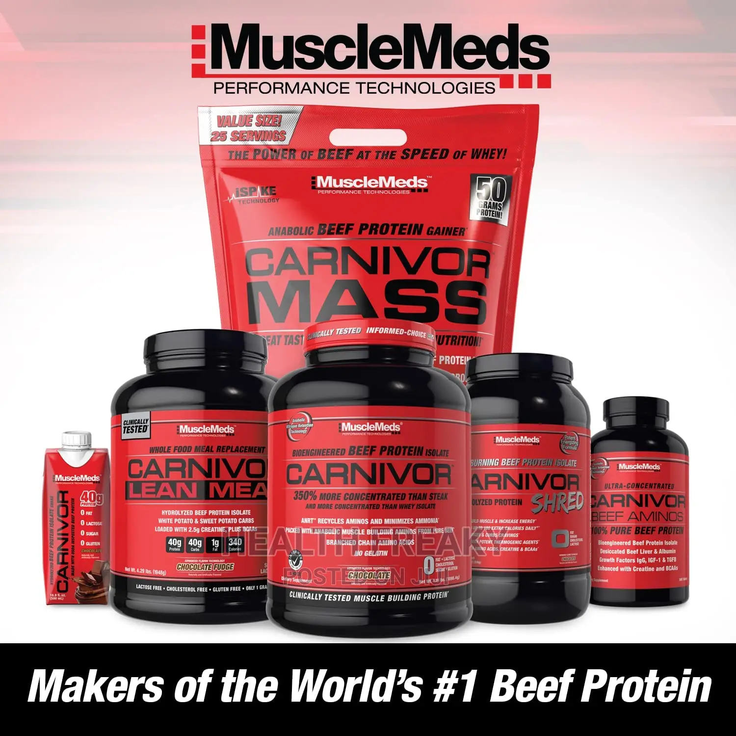 Carnivor Mass Gainer Beef Protein Isolate Weight Gainer