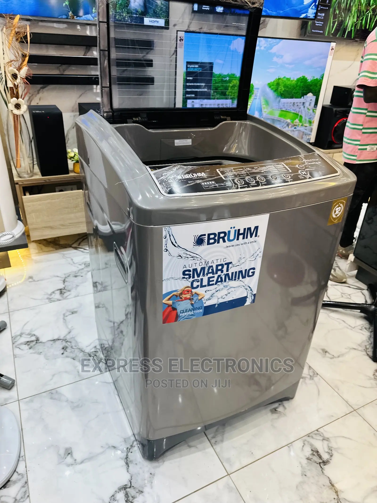 No.1 Best Choice to Buy BWT-160SG-16KG Bruhm Washing Machine
