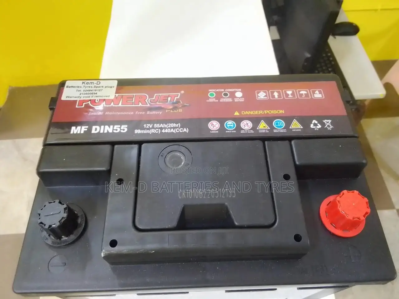13 Plates Battery for Yaris