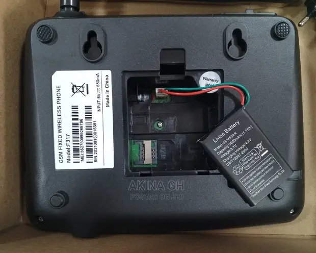 GSM Fixed Wireless Phone With Battery F317 3