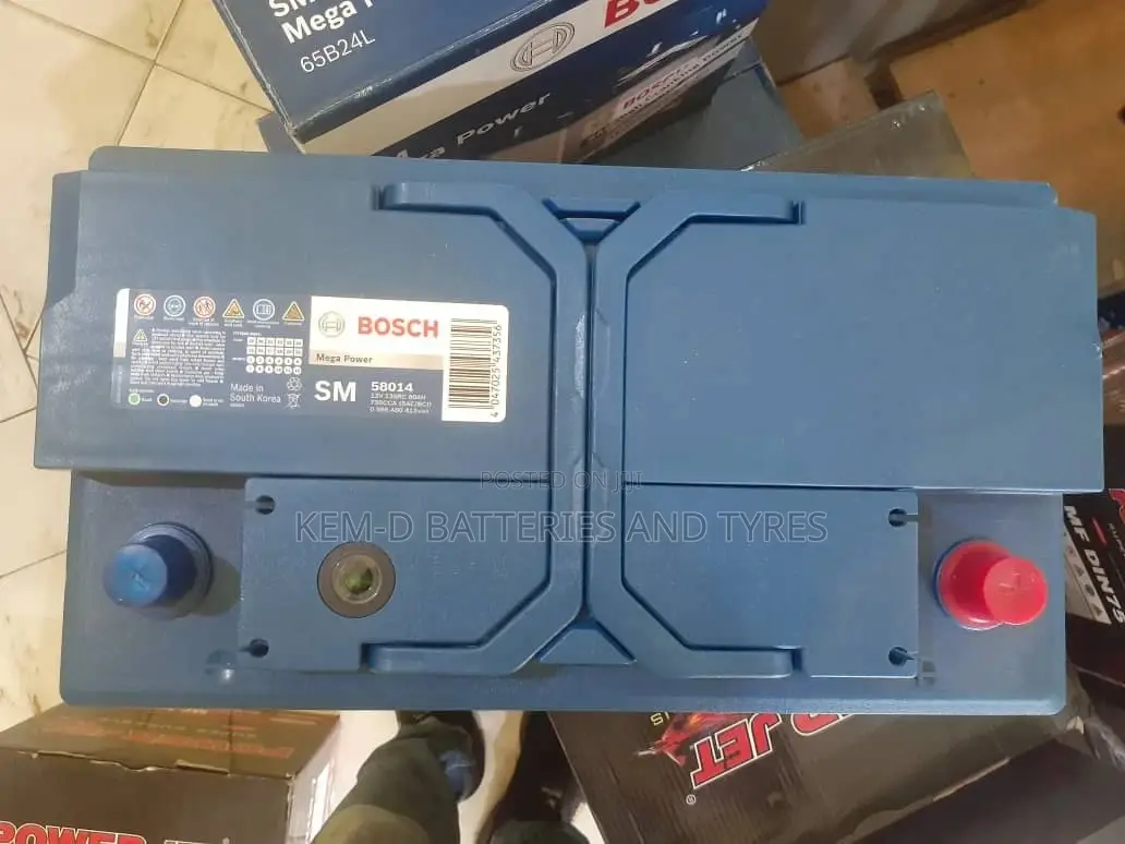 15 Plates Bosch Battery - 72ah Batteries - Original Bosch