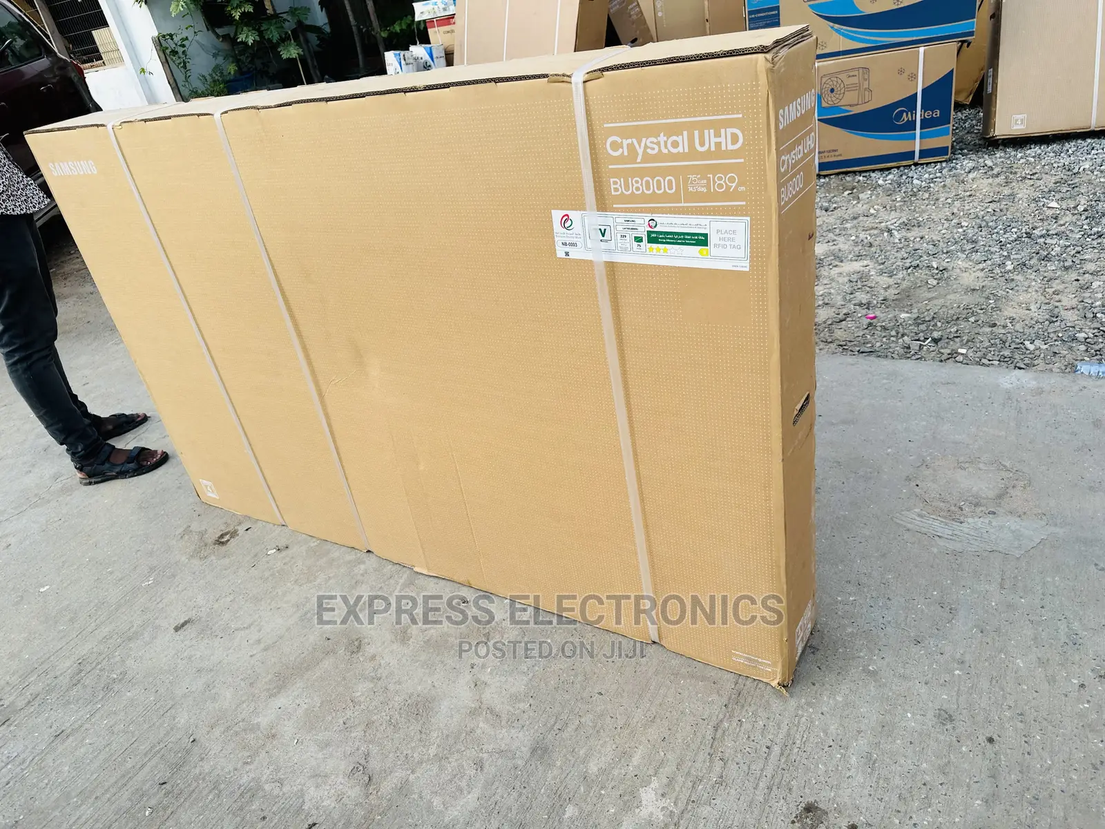 Ultra Fast Processor UHD Samsung Smart 75bu8000 Tv 