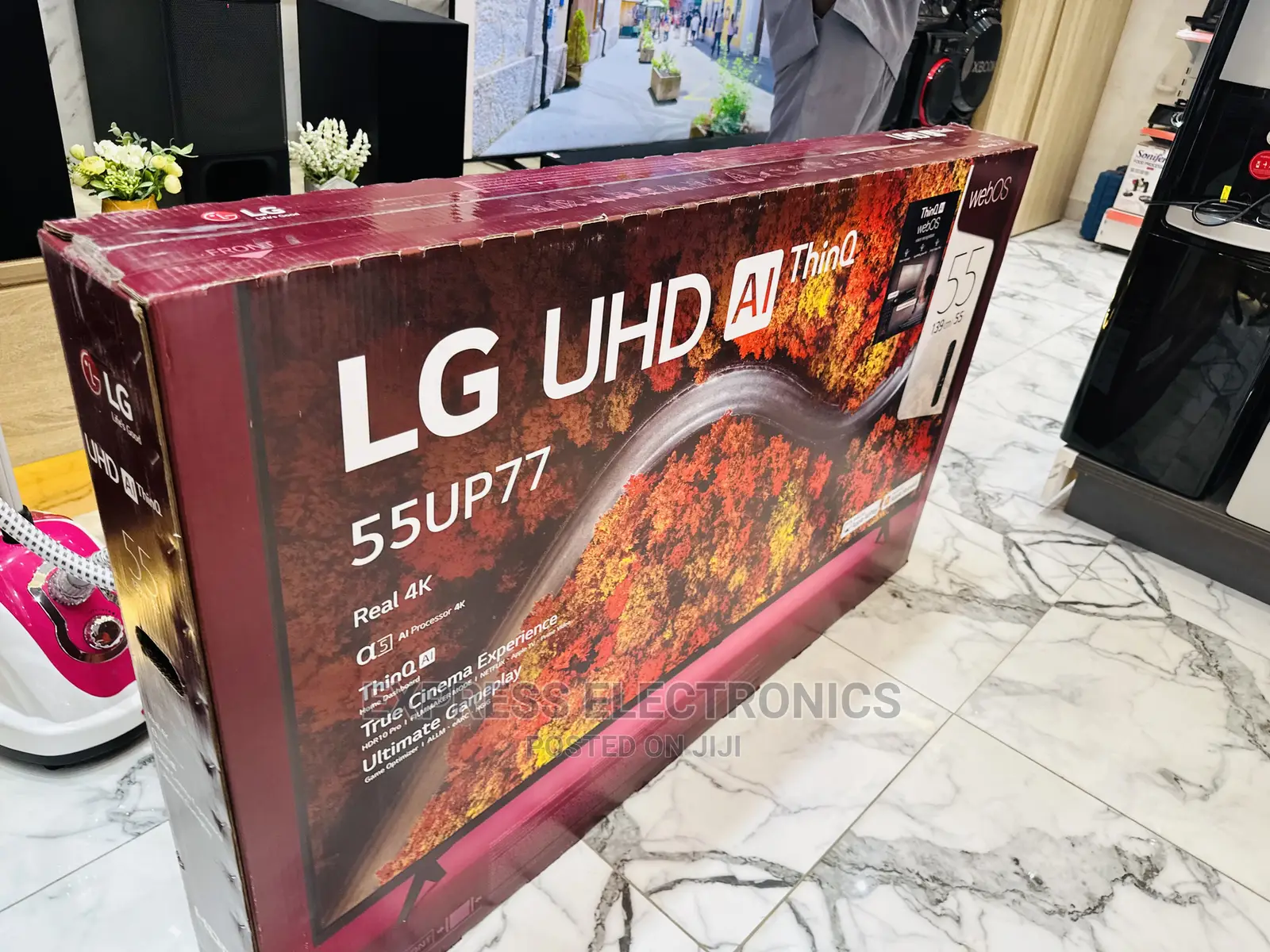 Fast Ultra Processor Smart LG UHD UP77 55” Tv 