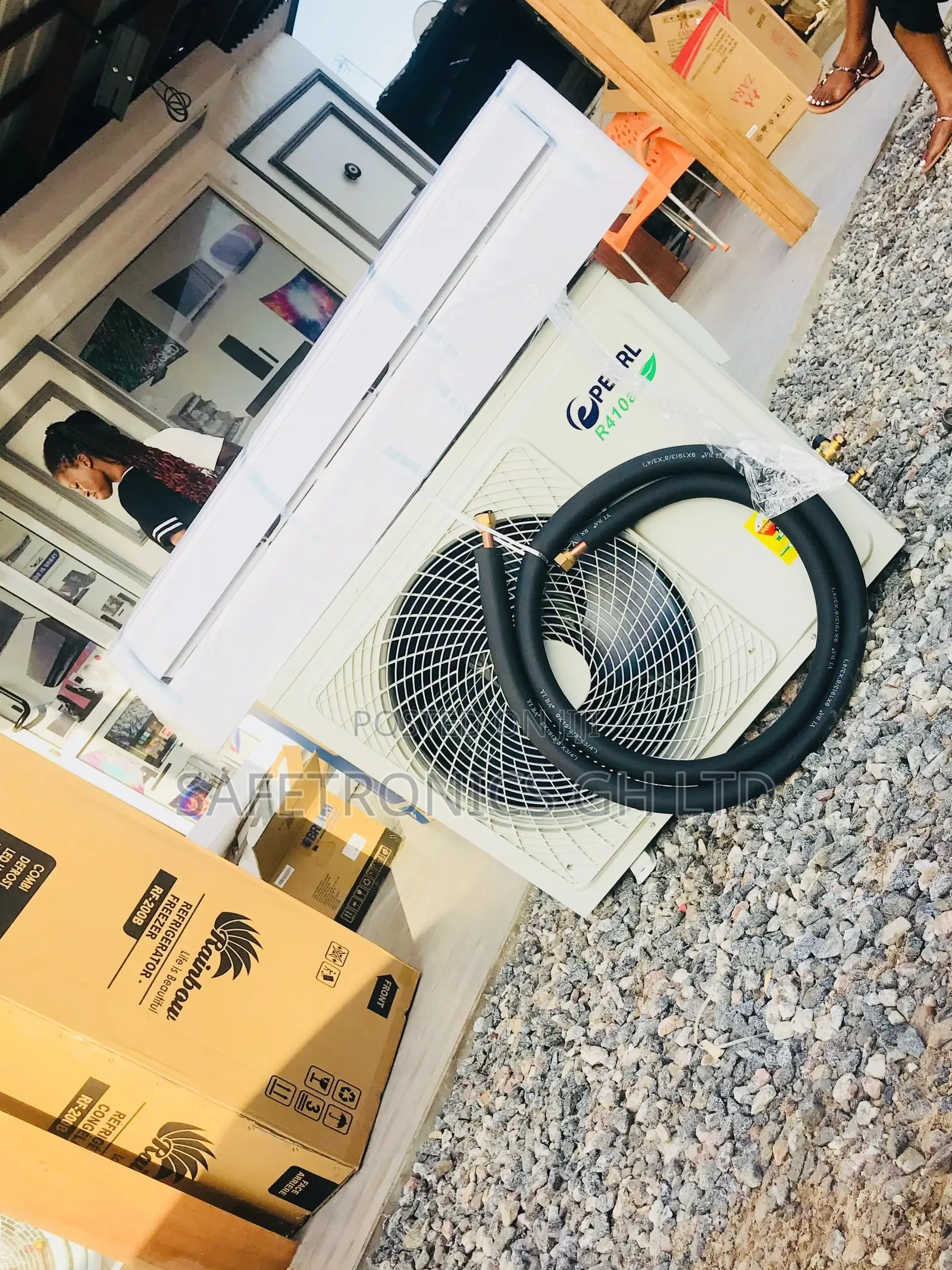 PAC-18R410S (2.HP)Inventor R410 Pearl Auto Swing 