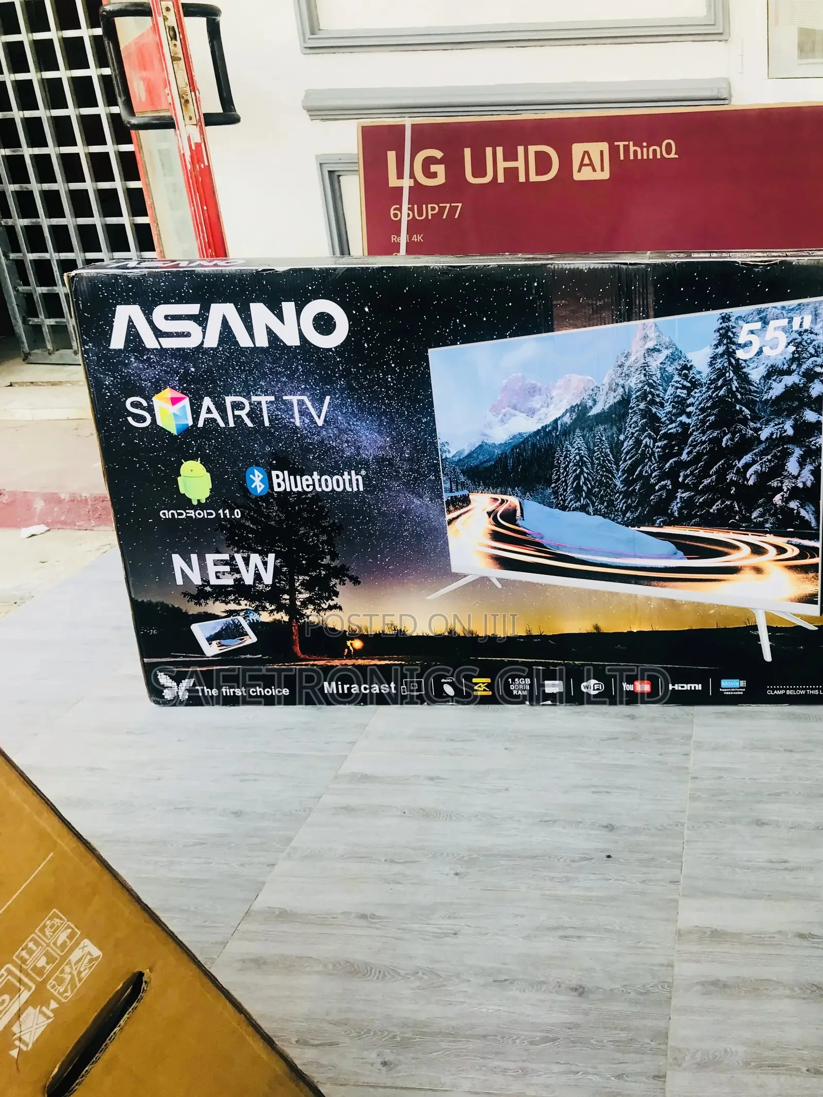 Satellite TV Asano 55" UHD Smart
