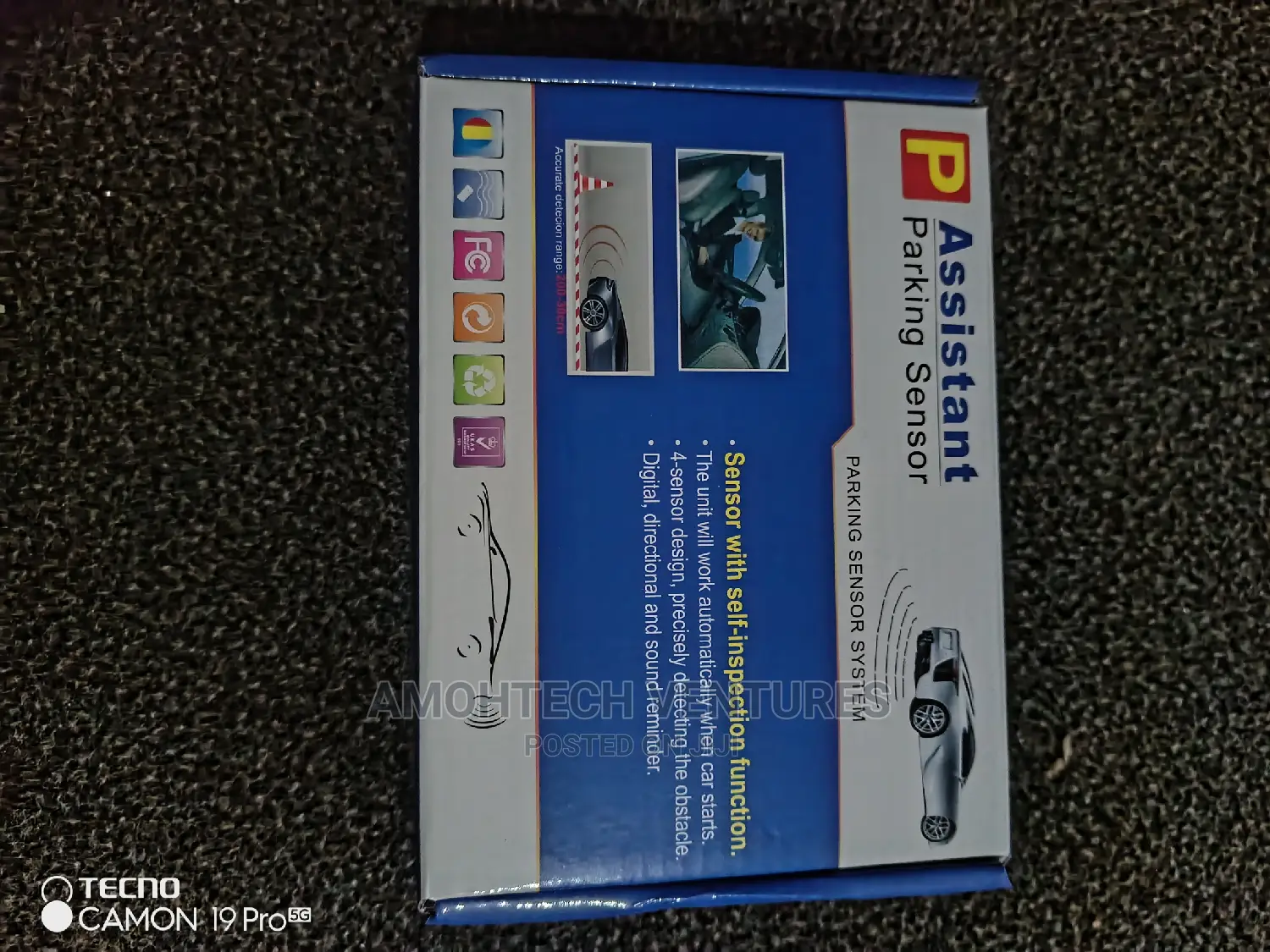 Reverse Parking Sensor \Parking Assistant With INSTALLATION