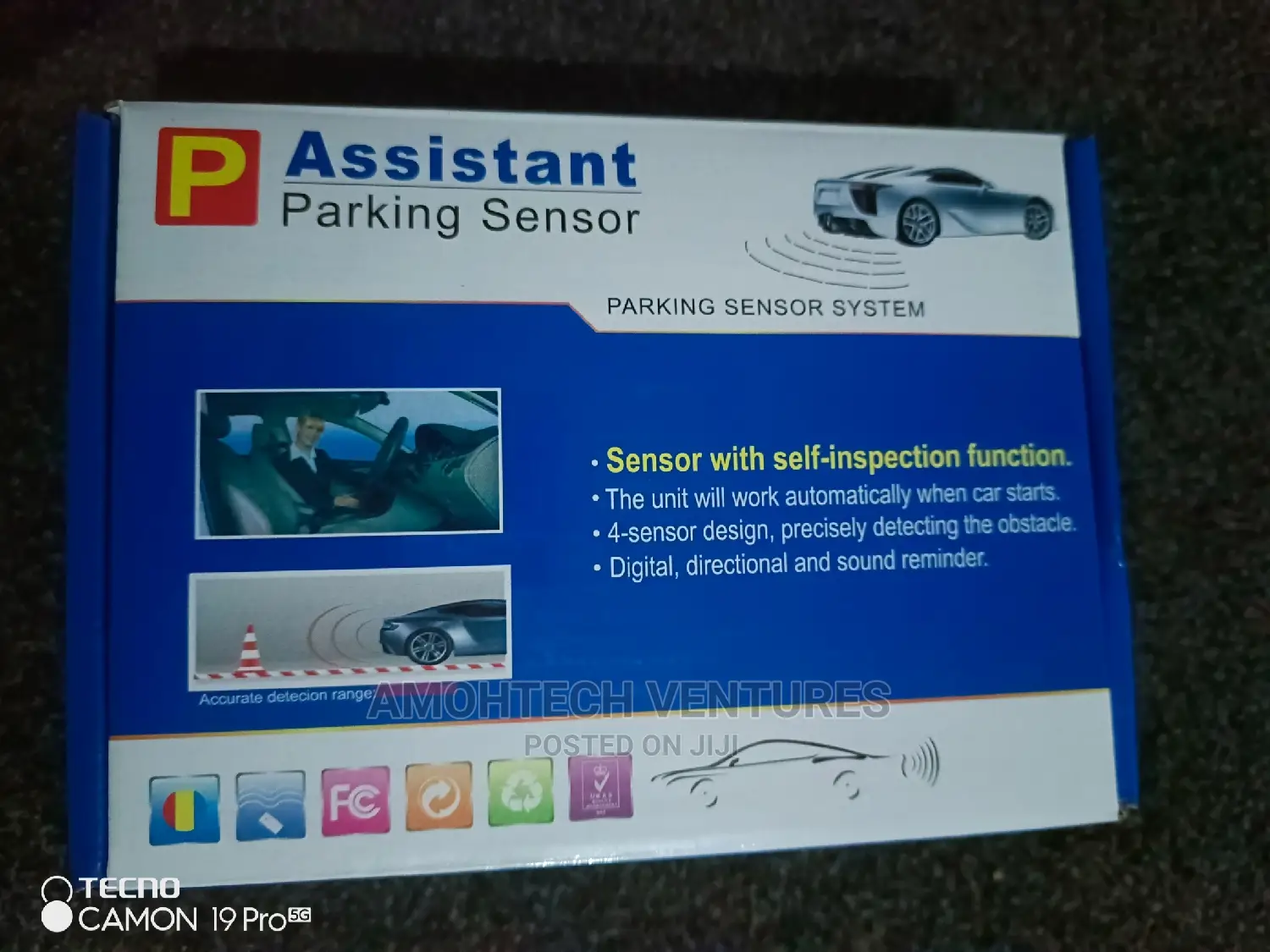 Reverse Parking Sensor \Parking Assistant With INSTALLATION