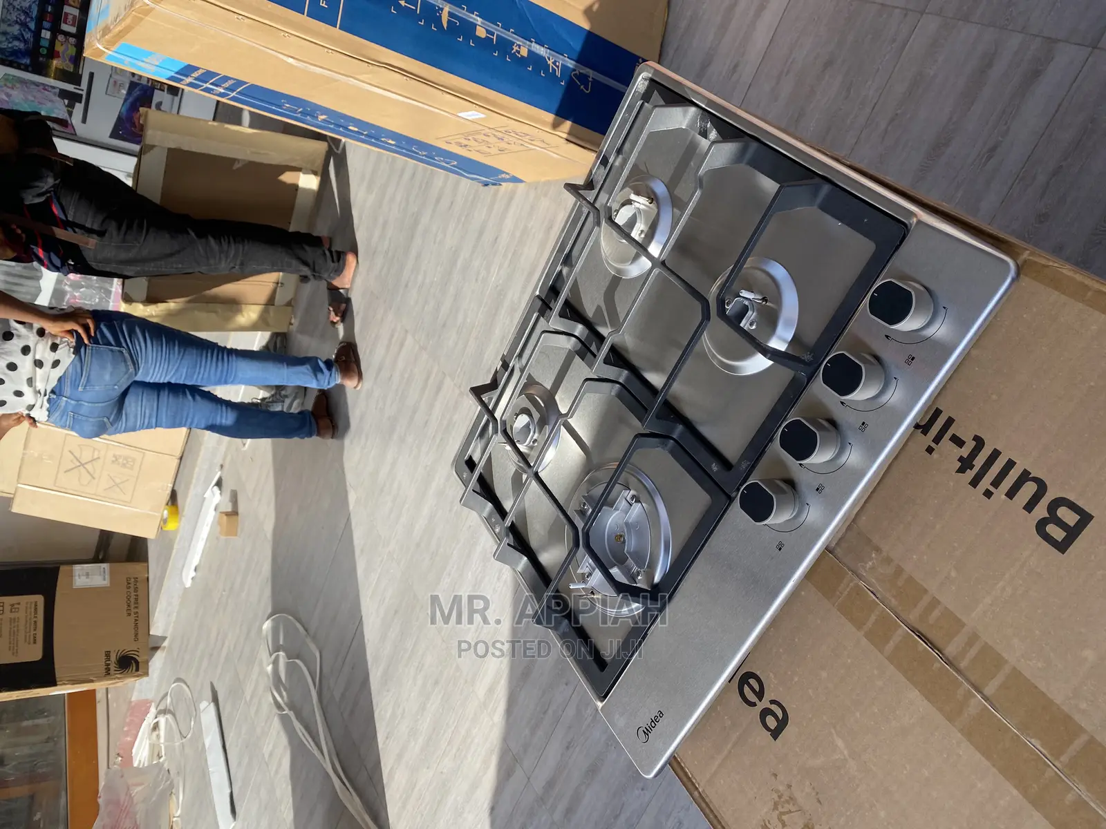 Unique Design Just for You(60G40ME)Midea 4 Gas Burner 