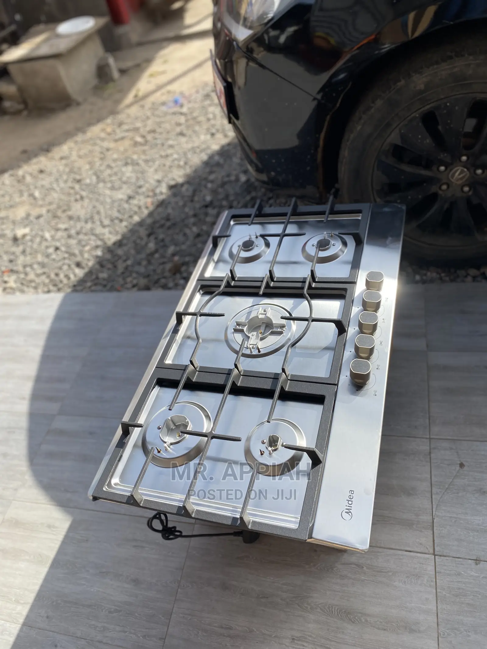 Upgrade Your Kitchen With Midea 5 Gas Burner Cooker,75G50M.