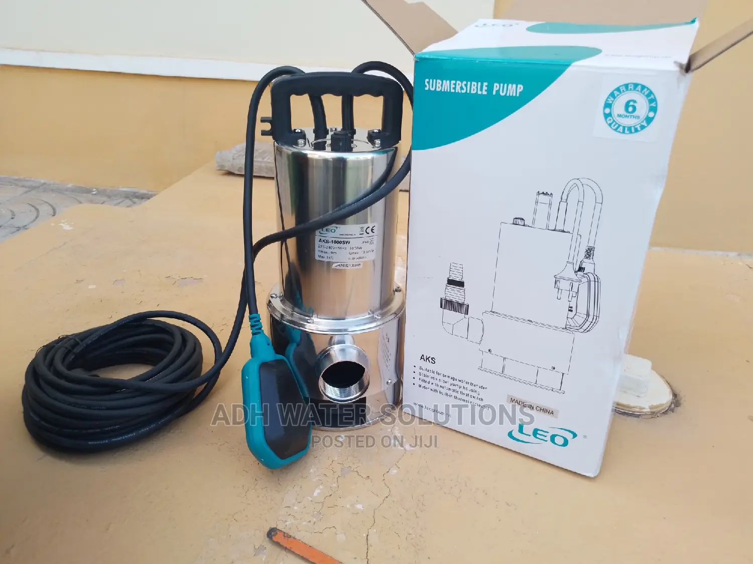 Submersible/Waste Pump(Leo) 1.5hp