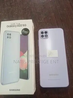 New Samsung Galaxy A22 5G 128 GB Blue