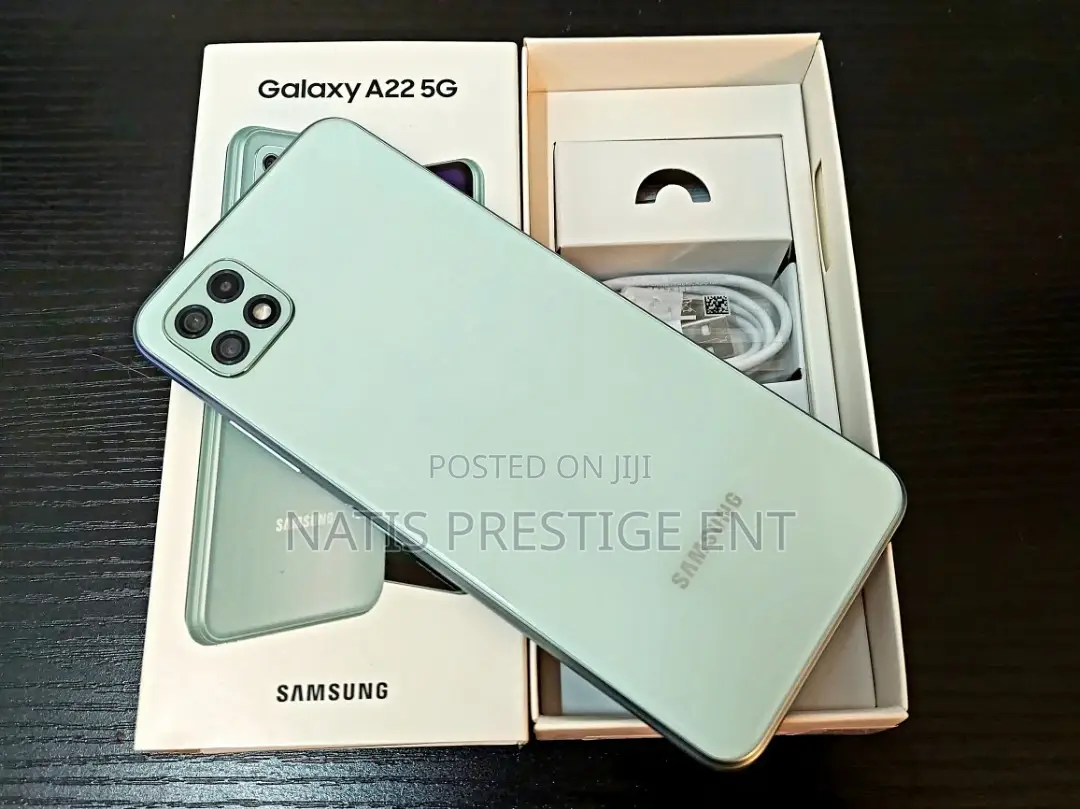 New Samsung Galaxy A22 5G 128 GB Blue