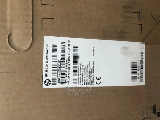New Desktop Computer HP 290 G4 All-in-One 4GB Intel Core I3 HDD 1T 5