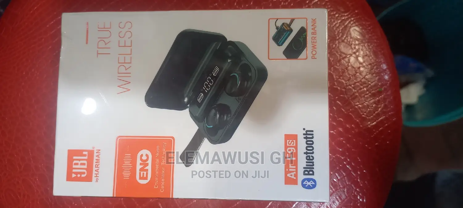 JBL Air F9s Wireless Earbuds + Power Bank