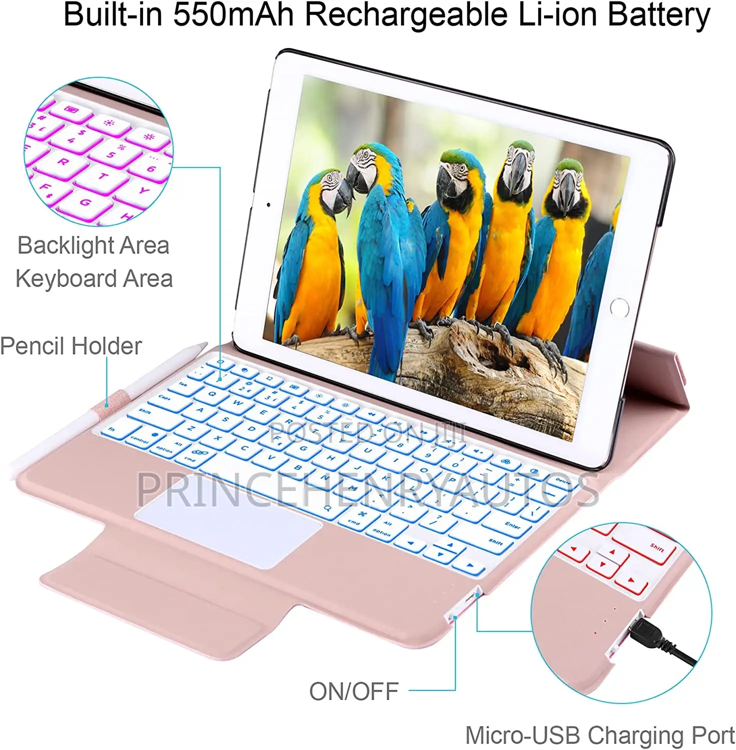 Svmpena iPad 10.9/ iPad Pro 11 Keyboard Case With Touchpad
