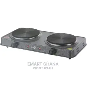 Starlux High Quality Fast Heat Double Hot Plate 2500W - Blac