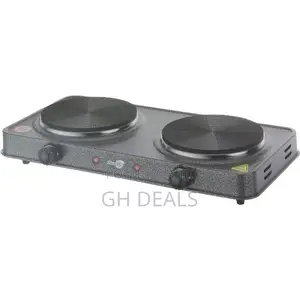 Starlux High Quality Fast Heat Double Hot Plate 2500W - Blac