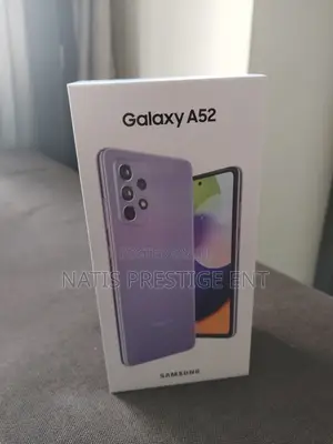 New Samsung Galaxy A52 5G 256 GB White