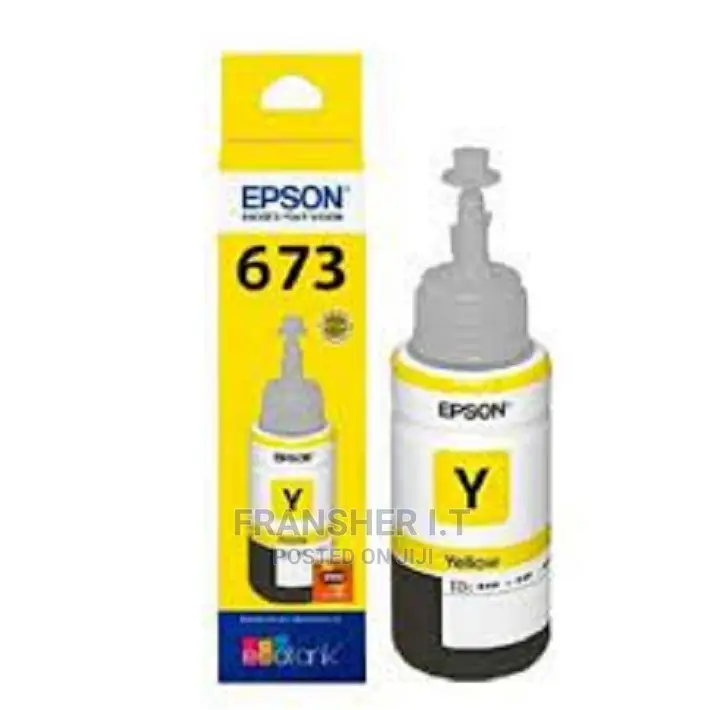 Epson 673 YELLOW Original Ink Bottle 70ml