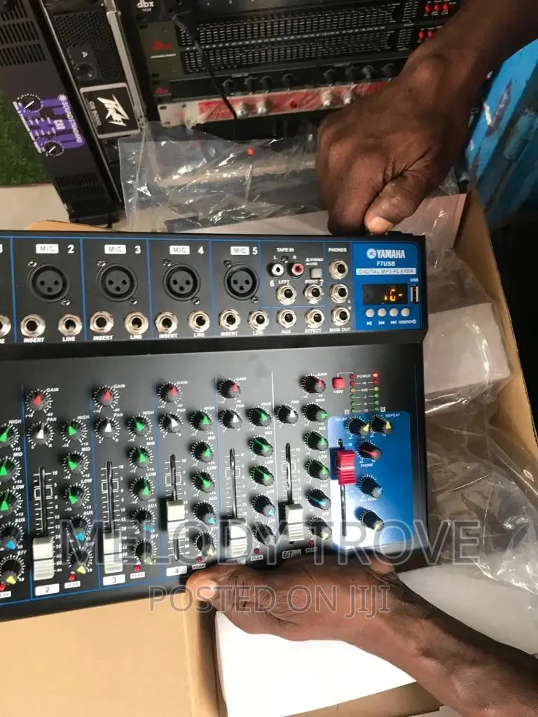 7channel Mixer With Bluetooth