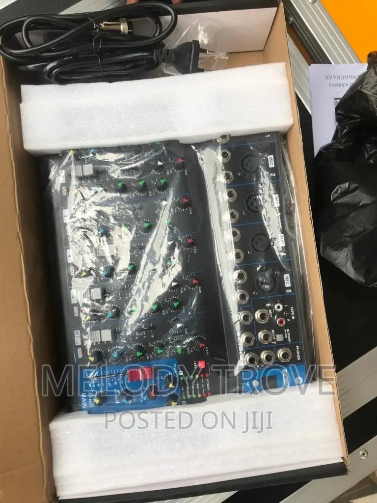 7channel Mixer With Bluetooth