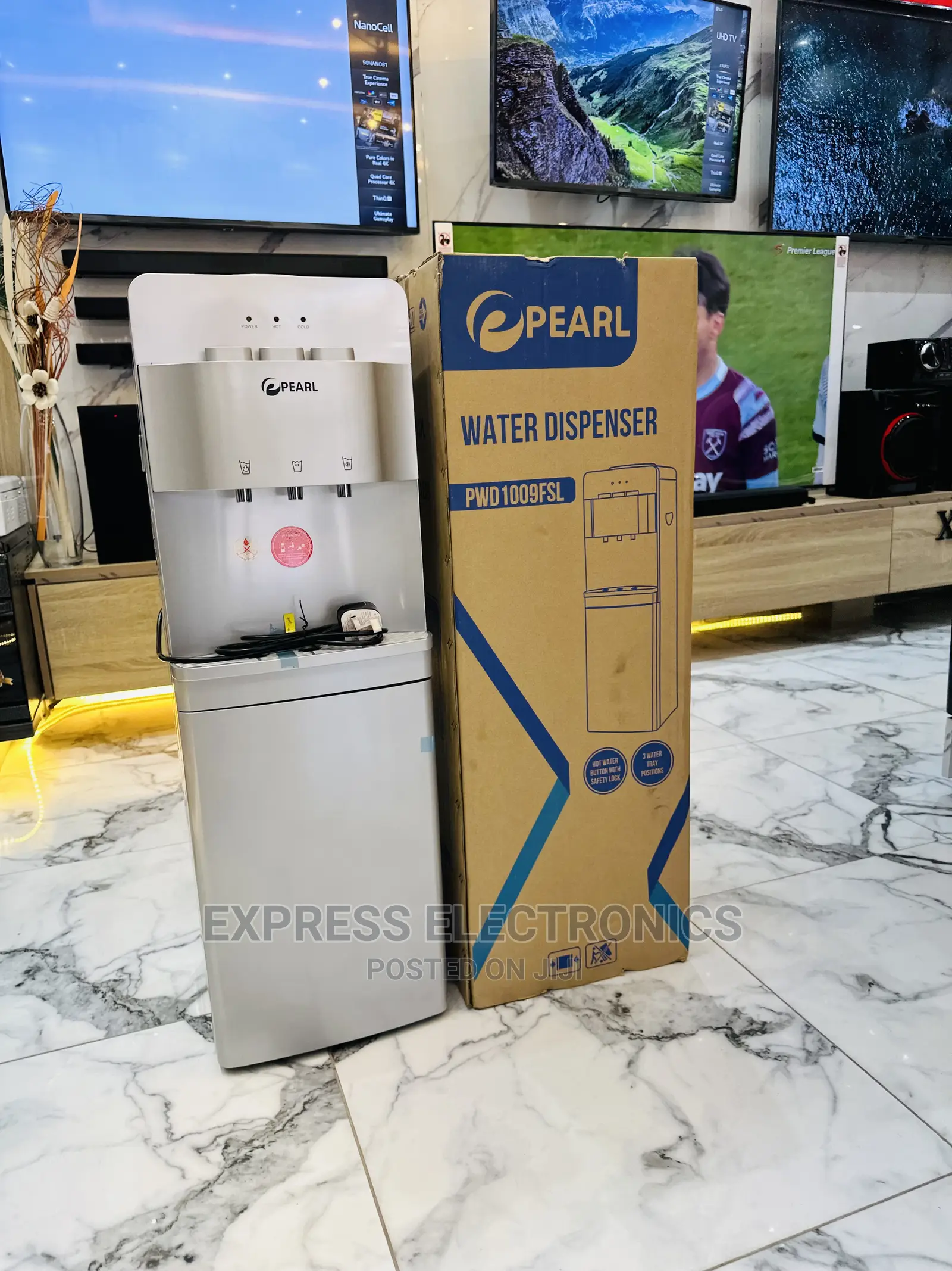 Hot and Cold  Switch Pearl Dispenser PWD-1009FSL